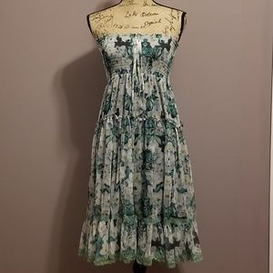 Floral print dress